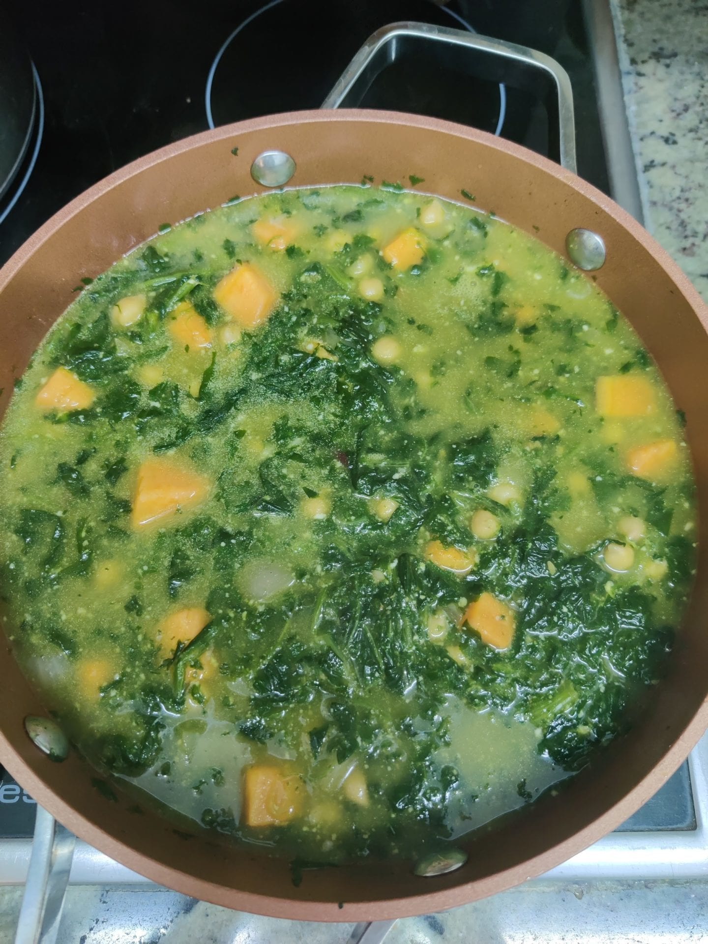 Spinach Soup Potato